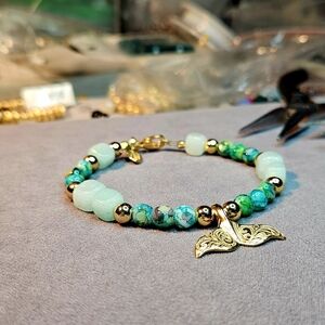 SPRING SALE--Whale Tail Bracelet New!
